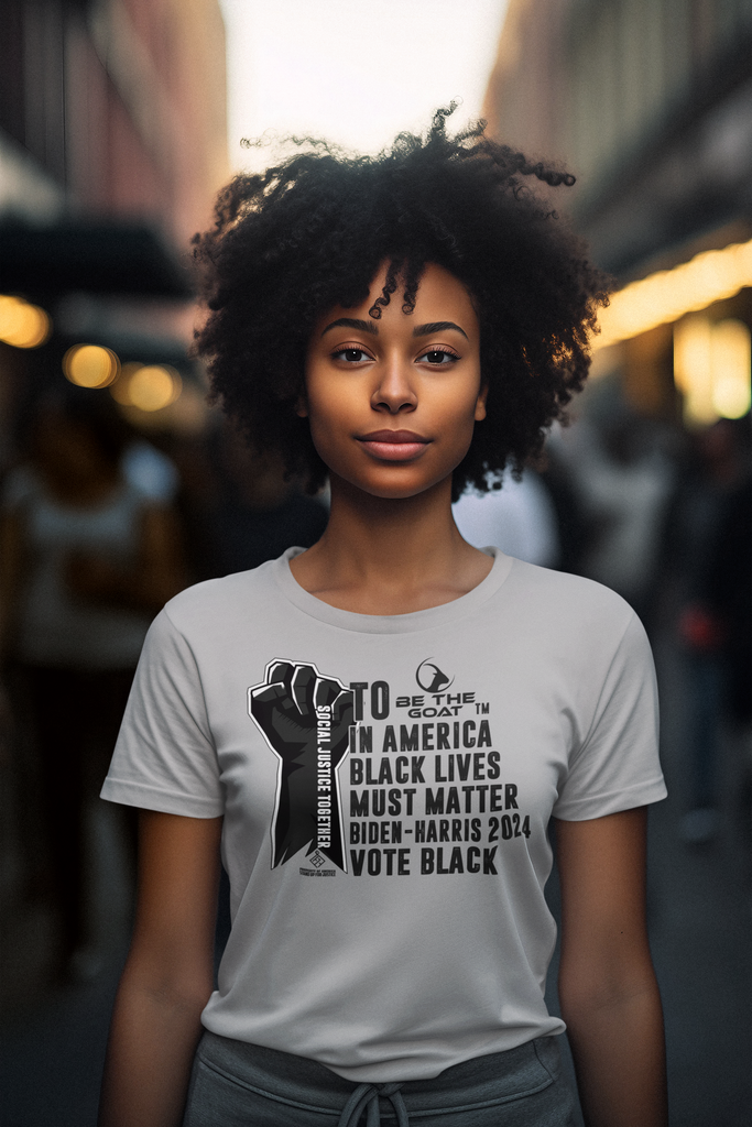 TO BE THE GOAT IN AMERICA/BLACK LIVES MUST MATTER