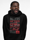 BALLERS USE THEIR HEARTS AND NOT THEIR MINDS/ BE THE GOAT