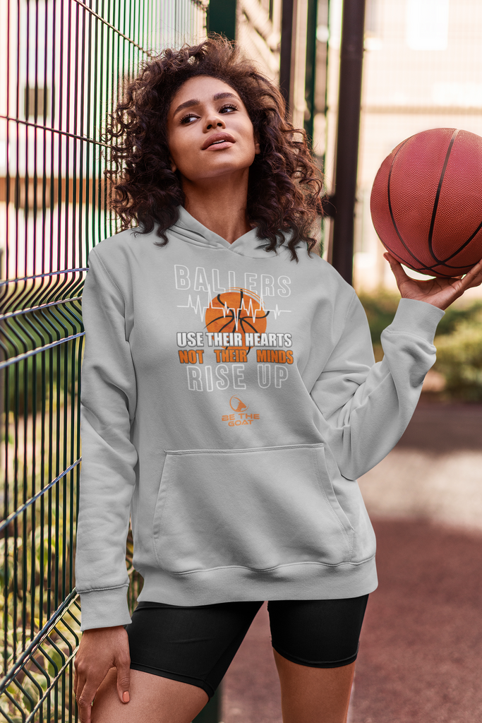 BALLERS USE THEIR HEARTS AND NOT THEIR MINDS/BE THE GOAT