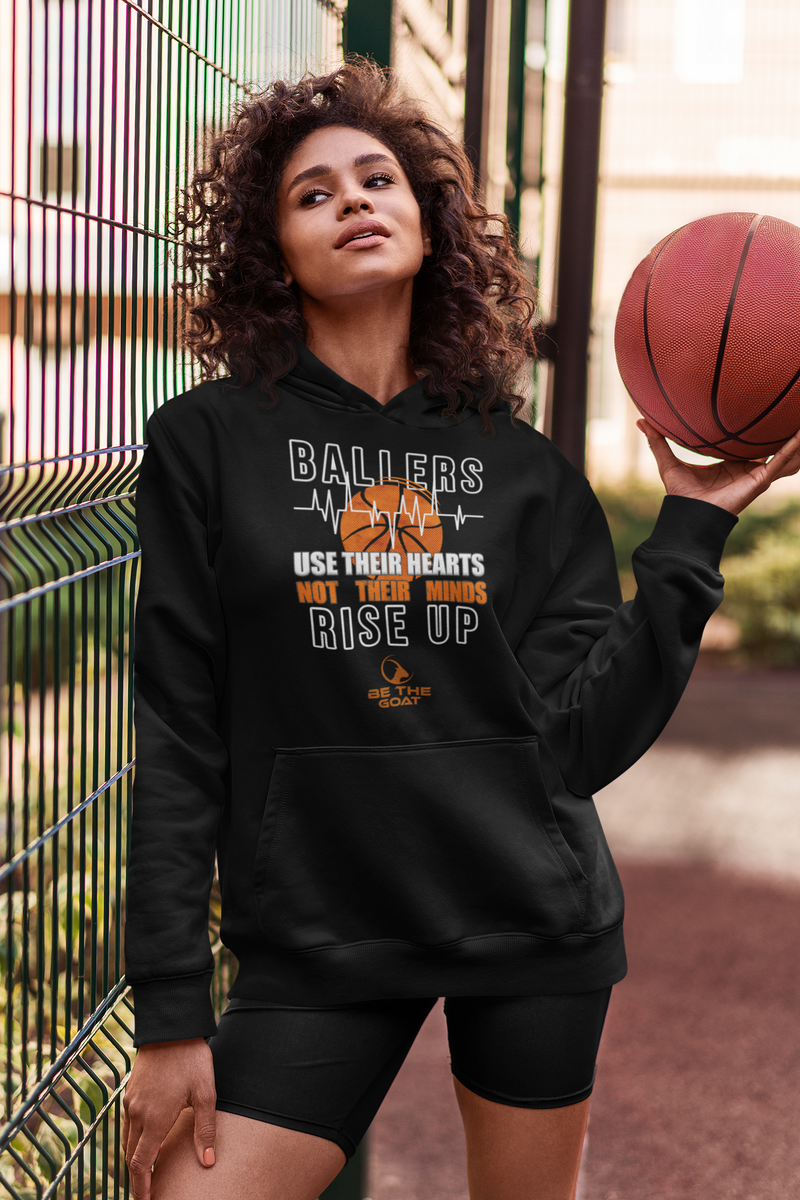 BALLERS USE THEIR HEARTS AND NOT THEIR MINDS/BE THE GOAT