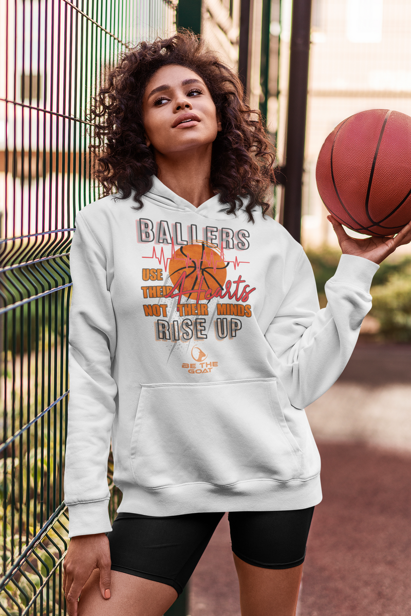 BALLERS USE THEIR HEARTS AND NOT THEIR MINDS/BE THE GOAT