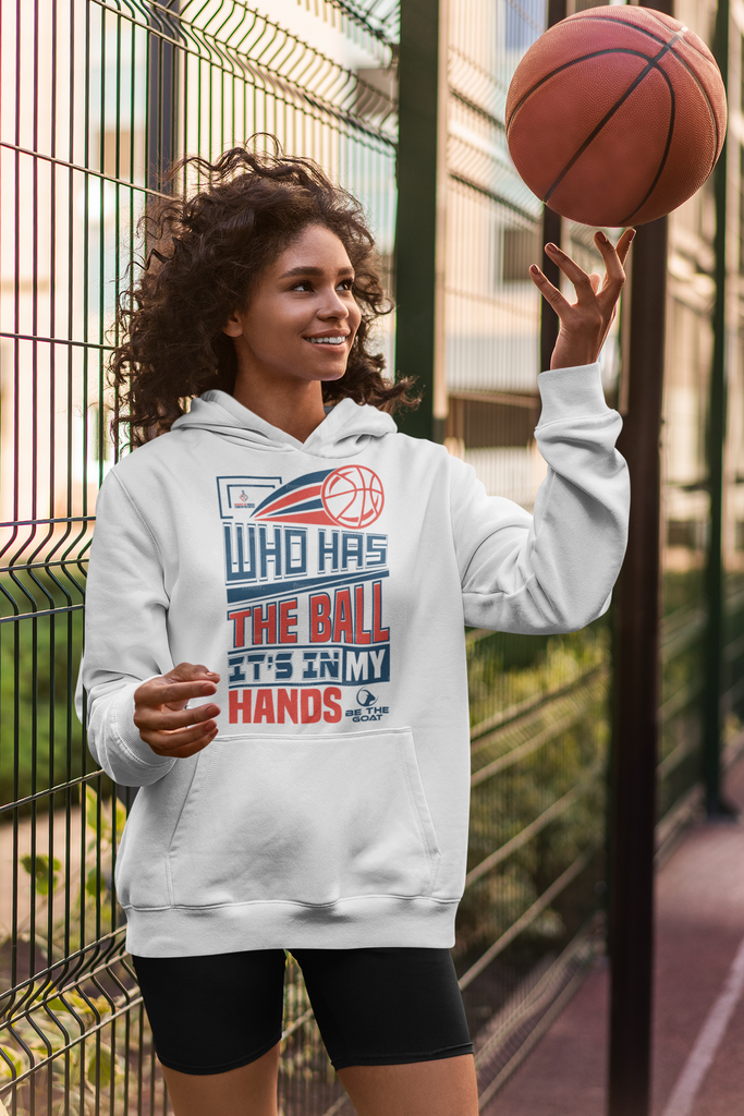 WHO HAS THE BALL, IT'S IN MY HANDS/ BE THE GOAT