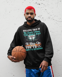 Property Of America BALLERS THIS IS THE GOAT'S HOUSE Men's Women's Unisex Hoodie
