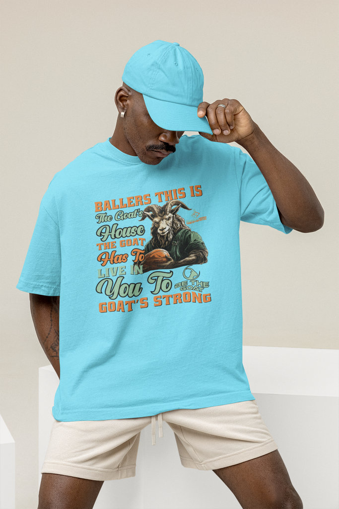 Property Of America BALLERS THIS IS THE GOAT'S HOUSE Men Women's Unisex T-Shirt