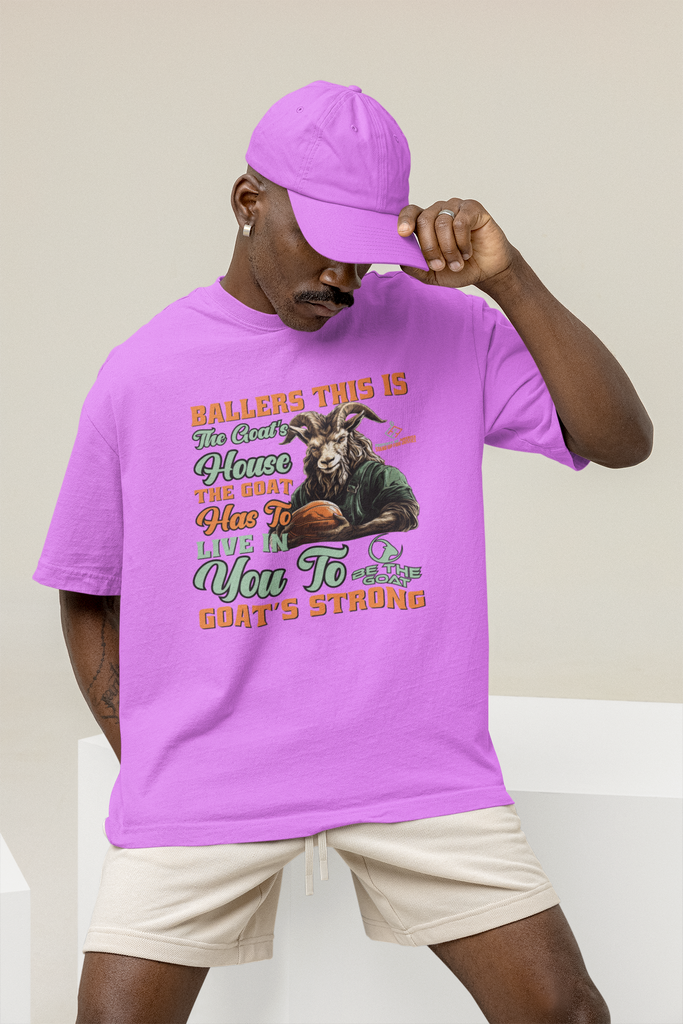 Property Of America BALLERS THIS IS THE GOAT'S HOUSE Men Women's Unisex T-Shirt