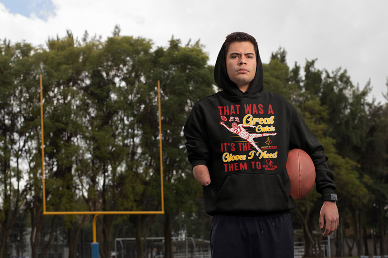 Basketball Pullover Hoodie That Was A Great Catch Unisex Men's Women's