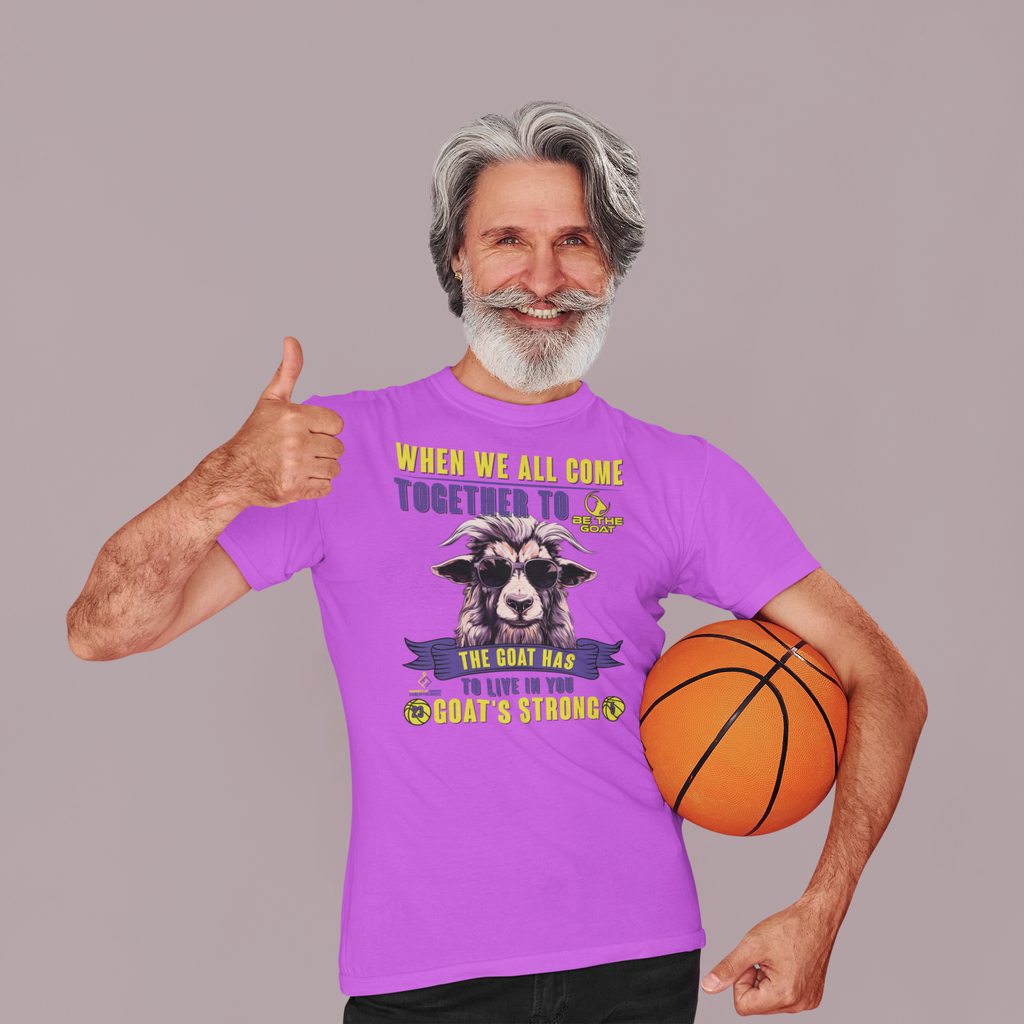Property Of America WHEN WE ALL COME TOGETHER TO BE THE GOAT Unisex T-Shirt