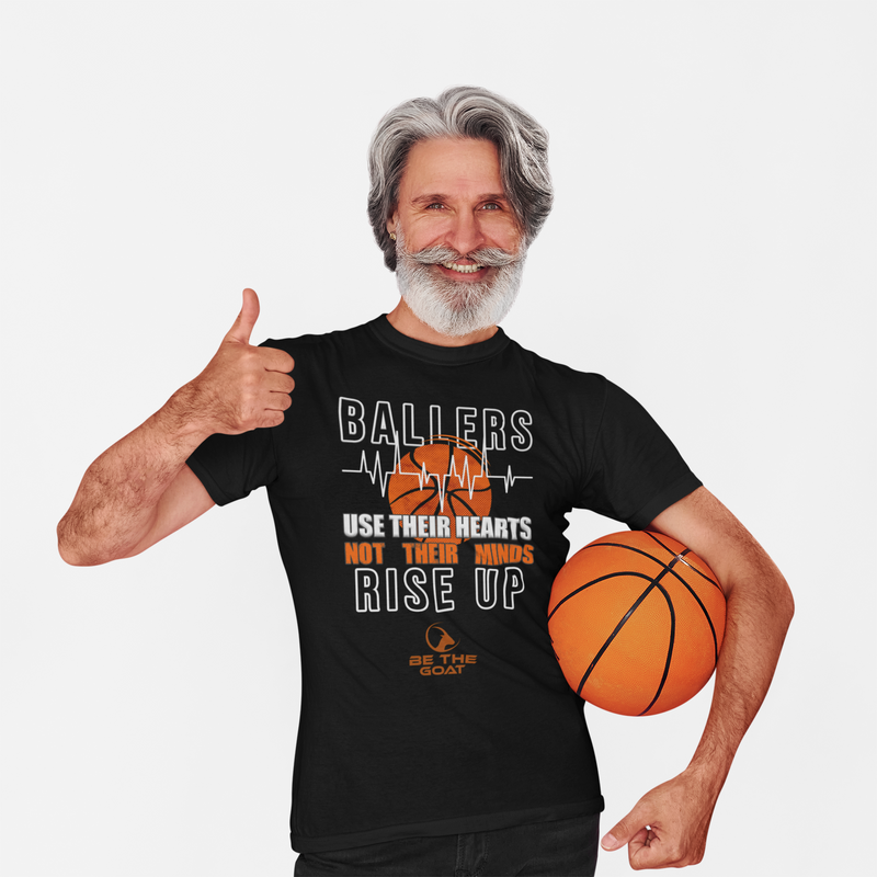 BALLERS USE THEIR HEARTS AND NOT THEIR MINDS/BE THE GOAT