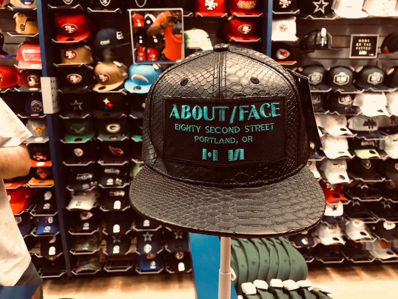 PROPERTY of AMERICA...ABOUT FACE SKIN HATS