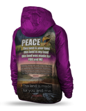 SYNTHETIC-FILL WINDHAWK Purple Stand up for Justice Jacket