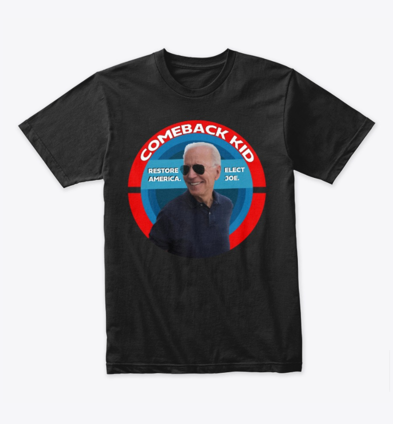 Joe Biden The Comeback Kid T-Shirt
