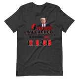 Trump Impeached Unisex T-Shirt