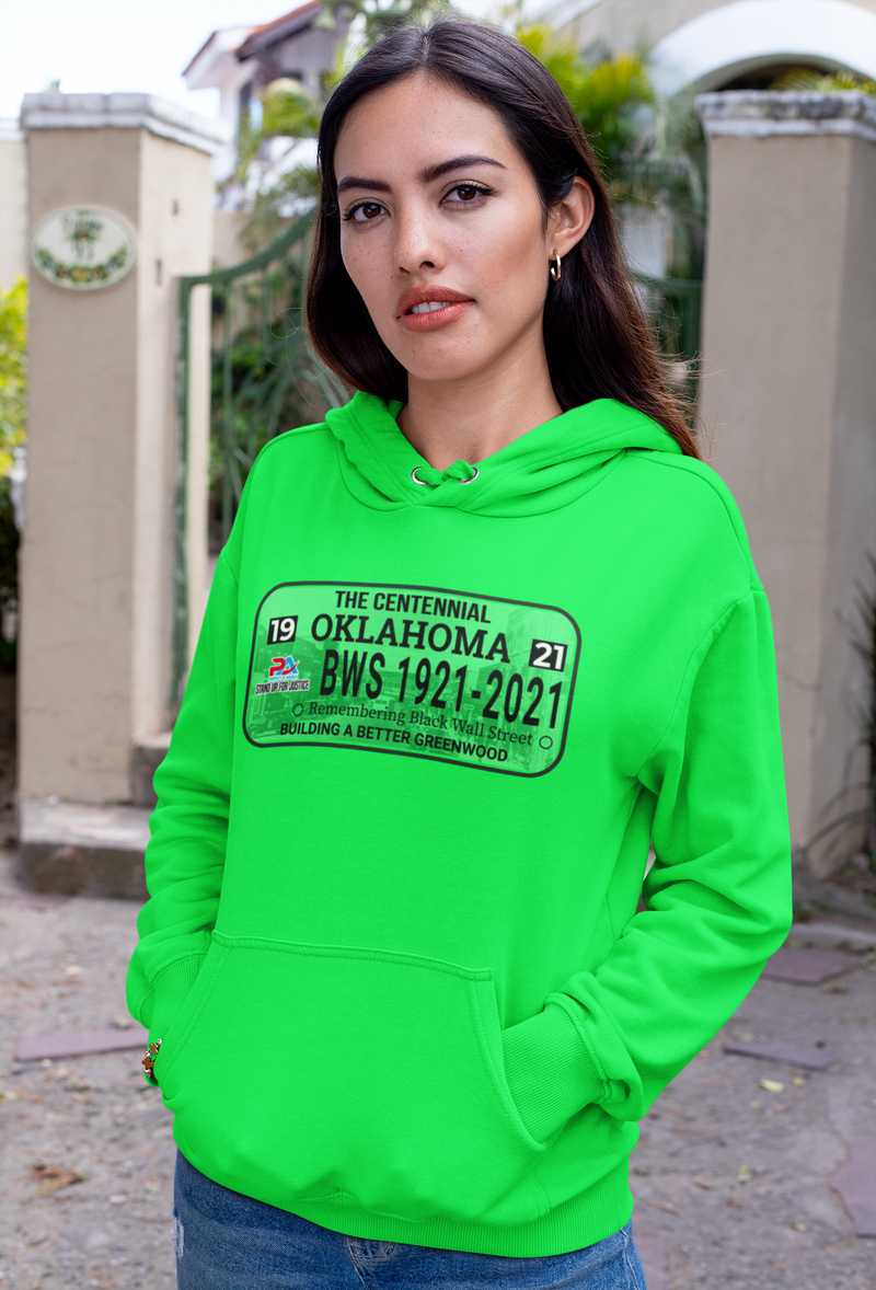 THE CENTENNIAL "BLACK WALL STREET 1921=2021" HOODIES