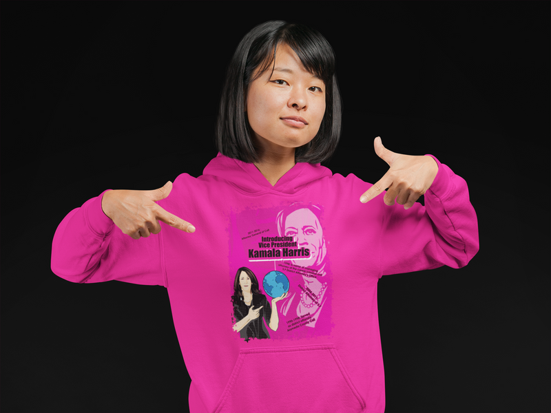 Introducing V.P. Kamala Harris Hoodies