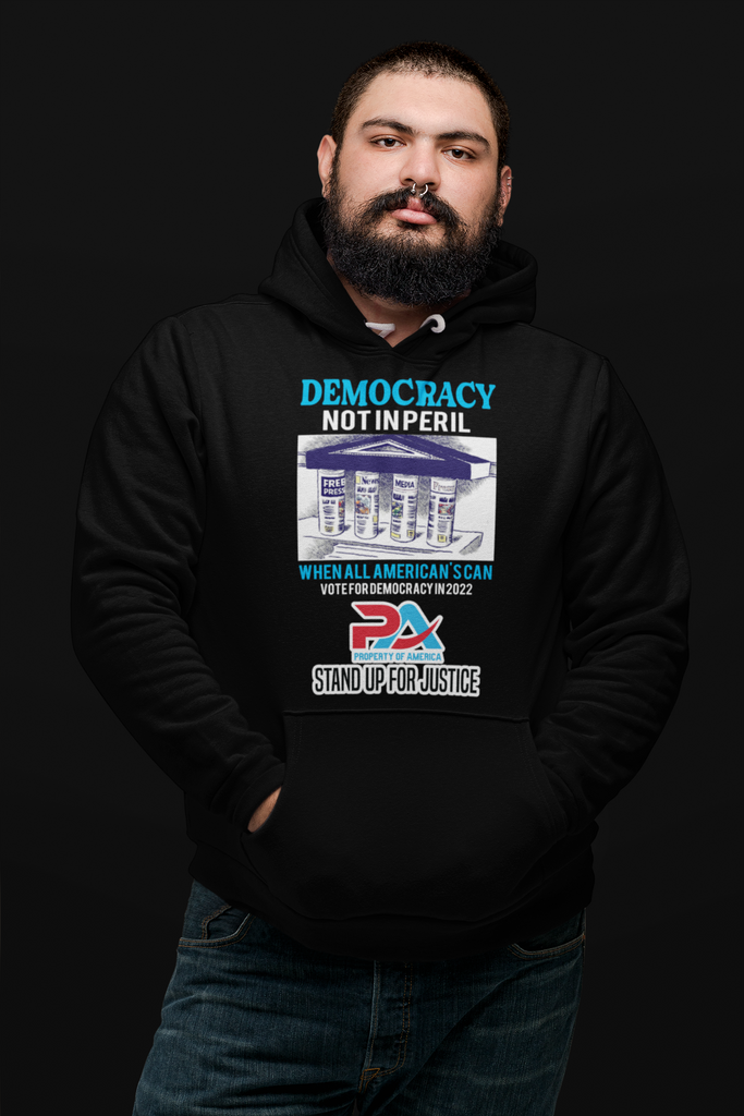 DEMOCRACY NOT IN PERIL/VOTE FOR DEMOCRACY