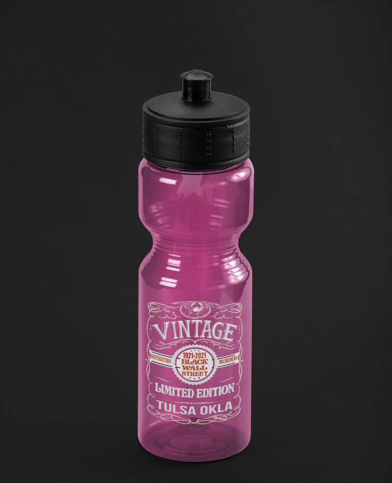 THE CENTENNIAL "BLACK WALL STREET 1921=2021" WATER BOTTLE