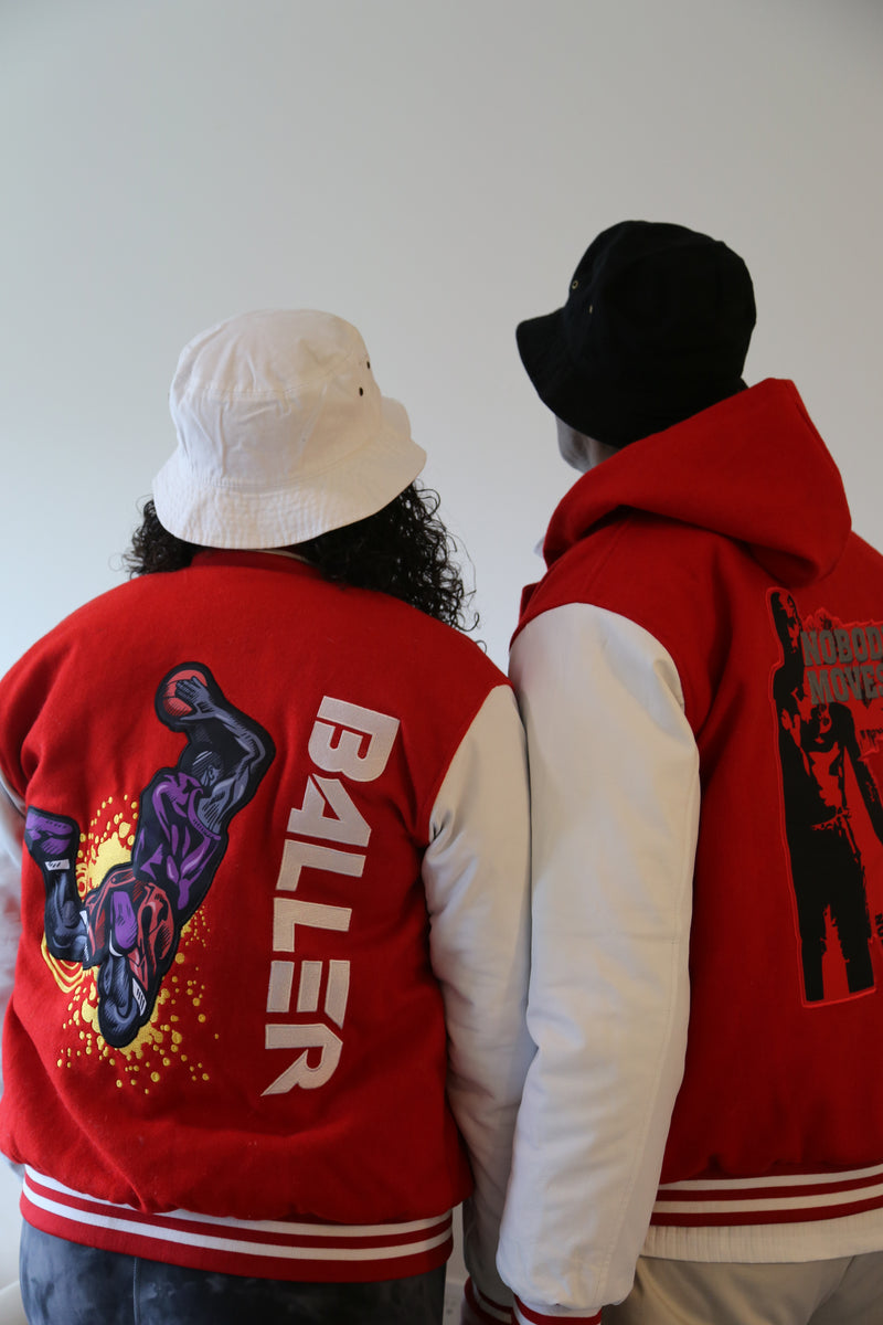 BE The Goat/Baller Wool/Leather Jacket