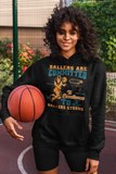 Basketball Pullover Hoodie Ballers Are Committed To Excellence Unisex Men's Women's Hoodie