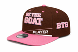Property Of America "Be The Goat" Premium Structured Snapback Player Cap