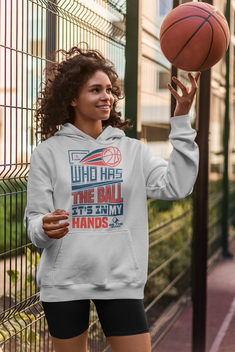 WHO HAS THE BALL, IT'S IN MY HANDS/ BE THE GOAT