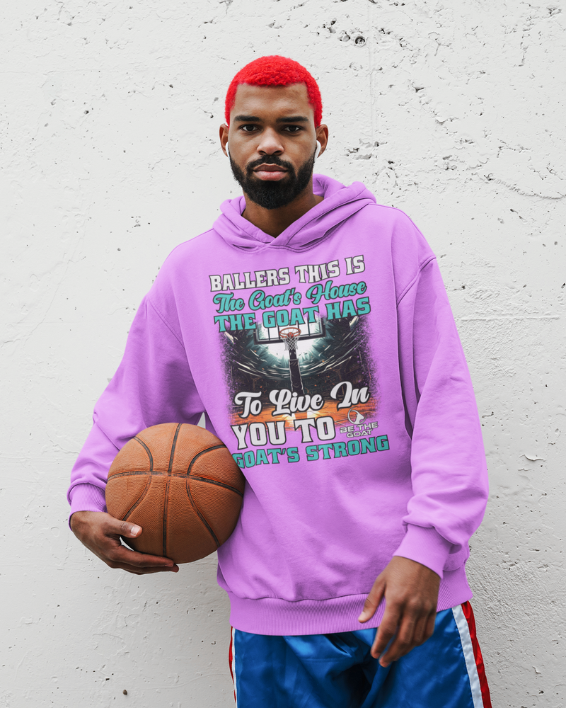 Property Of America BALLERS THIS IS THE GOAT'S HOUSE Men's Women's Unisex Hoodie