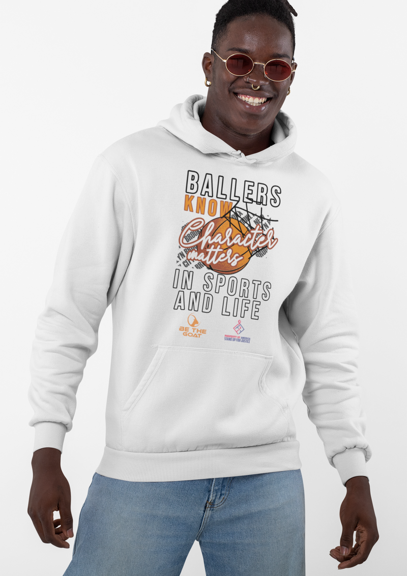 BALLERS KNOW CHARACTER MATTERS IN SPORTS AND LIFE/BE THE GOAT