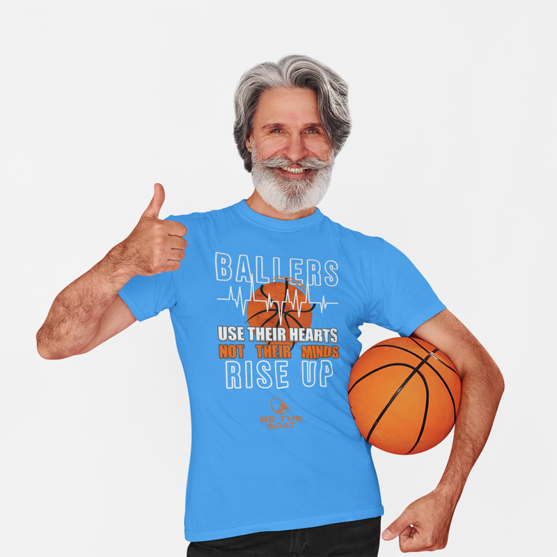 BALLERS USE THEIR HEARTS AND NOT THEIR MINDS/BE THE GOAT