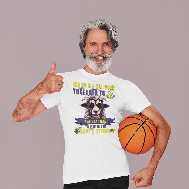 Property Of America WHEN WE ALL COME TOGETHER TO BE THE GOAT Unisex T-Shirt