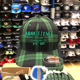Property of America About Face Black Plaid Hat