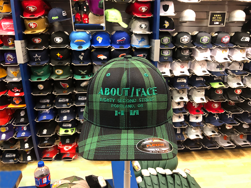 Property of America Embroidered "ABOUT FACE" HAT