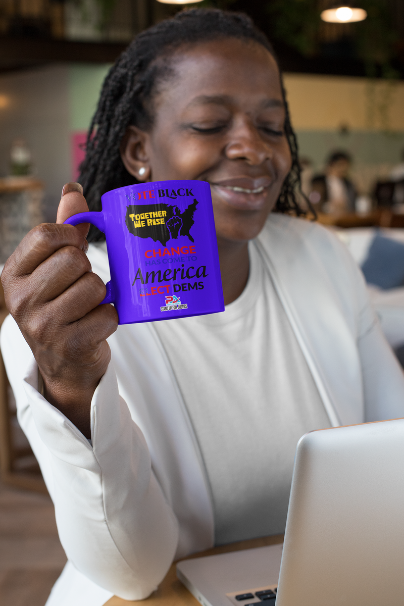VOTE BLACK & ELECT DEMS-COFFEE MUGS