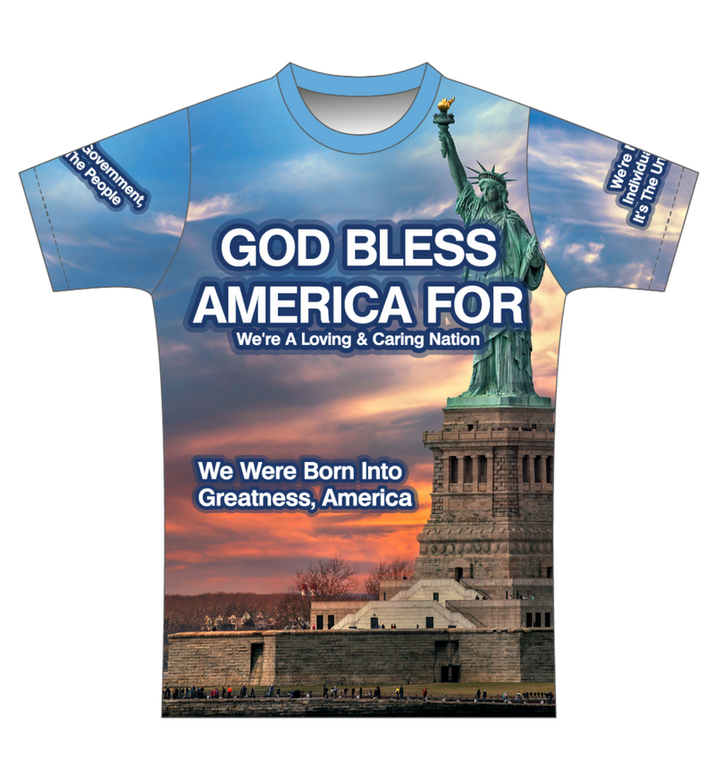 Property of America...God Bless America For, Jersey t-shirt