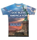 Property of America...God Bless America For, Jersey t-shirt