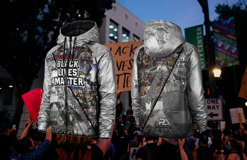 Silver Black Lives Matter Jacket