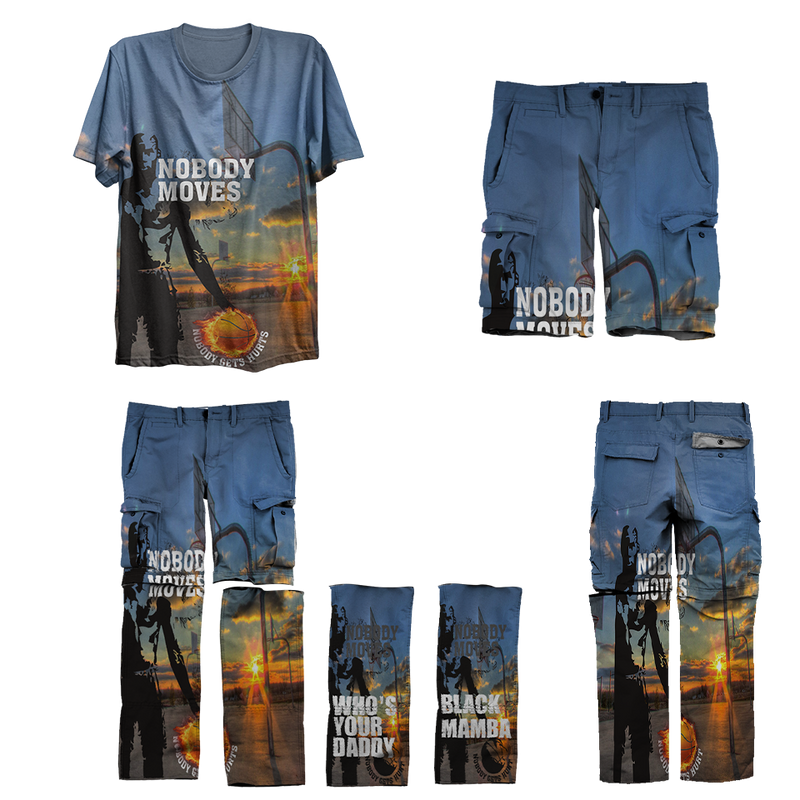 ZIP CHANGE YOUR PANTS WITH SHORTS WITH AN ATTITUDE