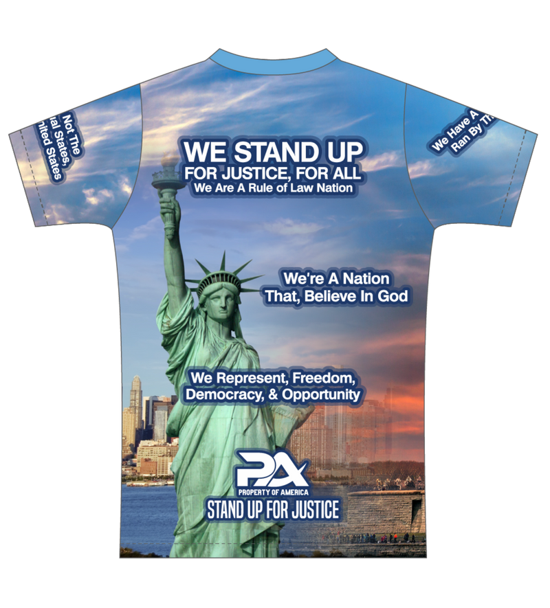 Property of America...God Bless America For, Jersey t-shirt