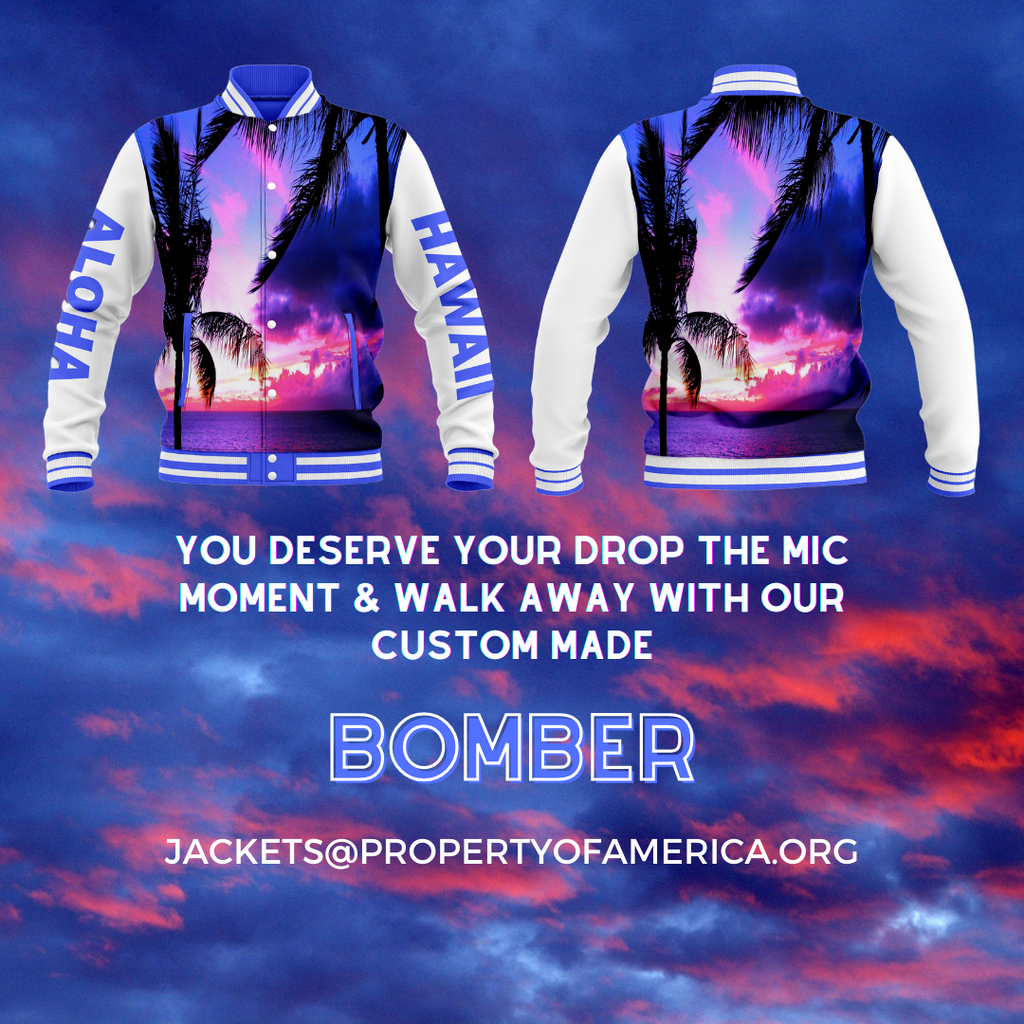 DROP THE BOMB ON THEM WITH OUR CUSTOM BOMBER JACKETS