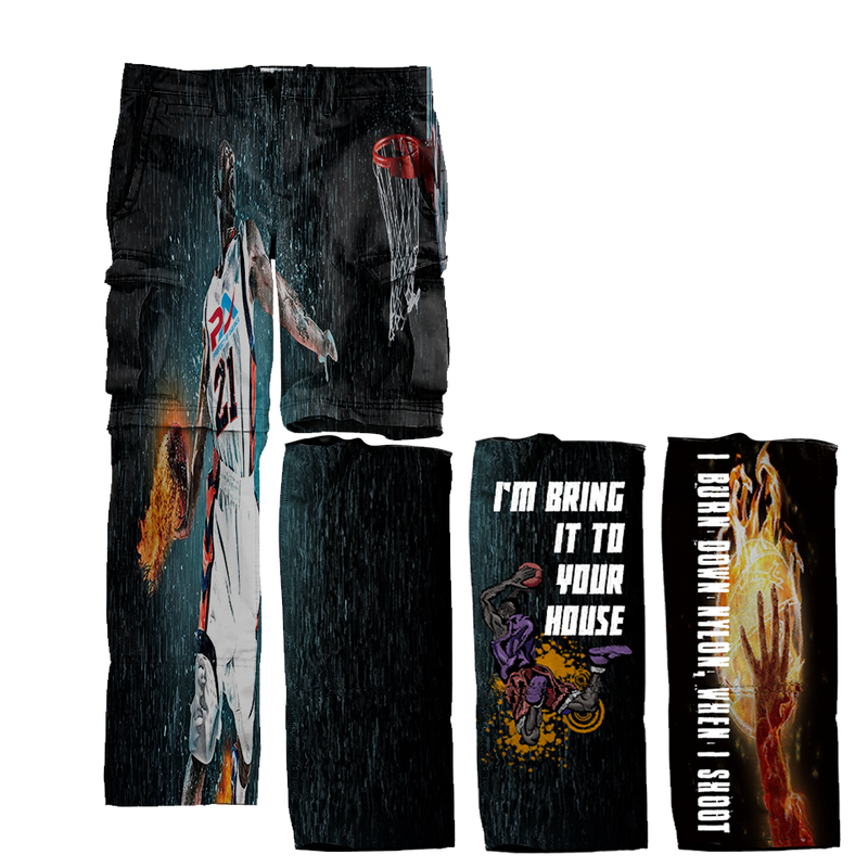 ZIP CHANGE YOUR PANTS WITH SHORTS WITH AN ATTITUDE