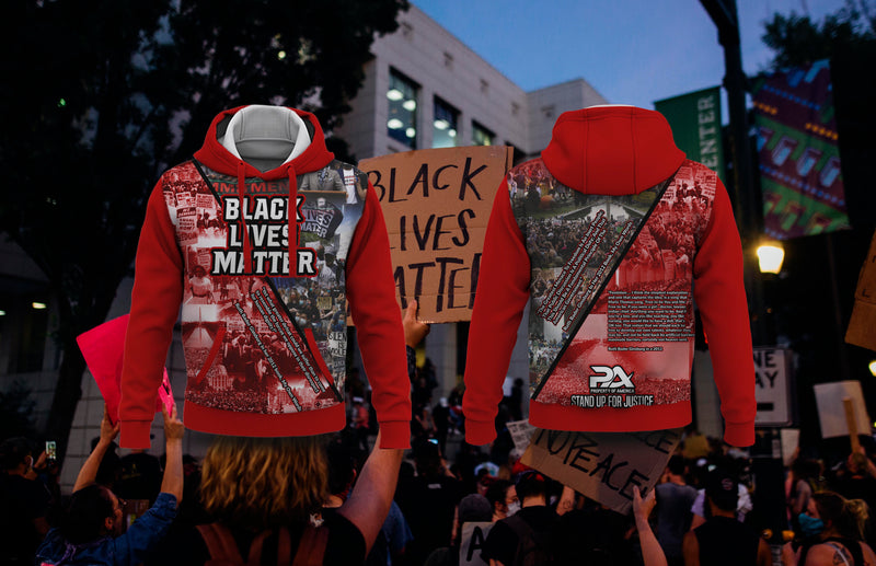 Red Black Lives Matter Hoodie