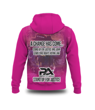 Load image into Gallery viewer, Remembering John Lewis - A True American Hero Sublimated Pink Sweatshirt