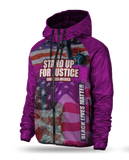 SYNTHETIC-FILL WINDHAWK Purple Stand up for Justice Jacket
