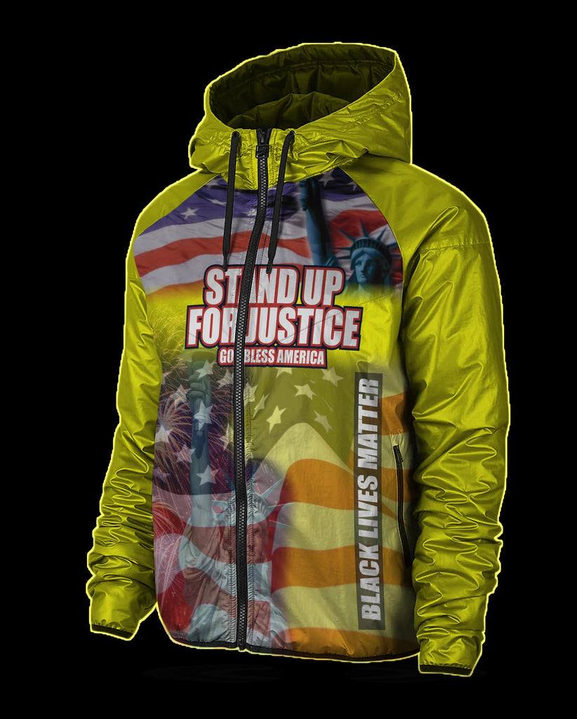 Yellow Stand up for Justice Jacket