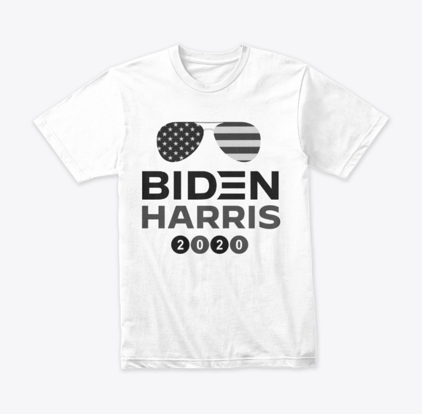 Biden Harris Grayscale Shirt