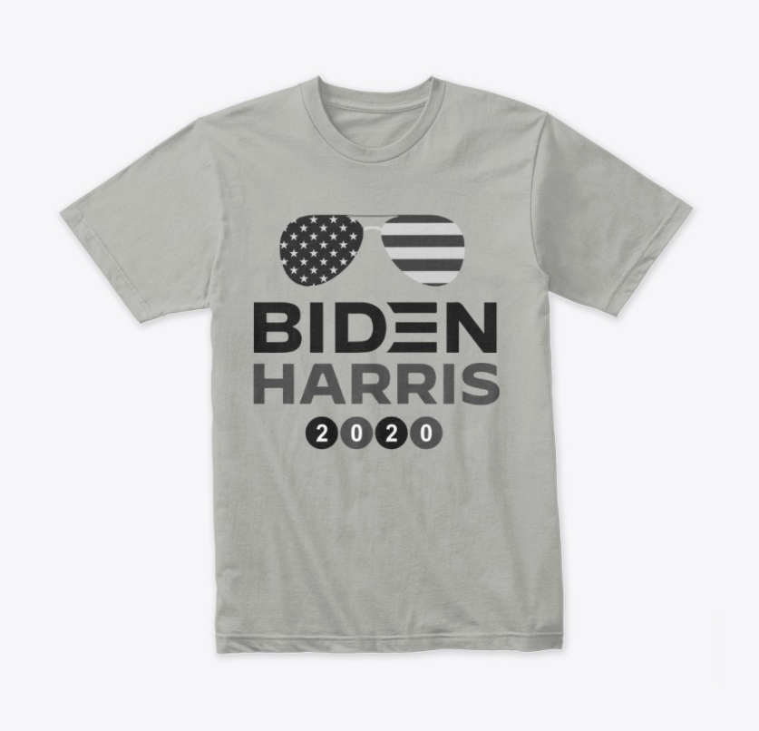 Biden Harris Grayscale Shirt