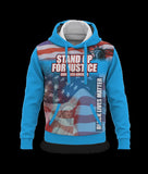 Stand up for Justice Blue Hoodie