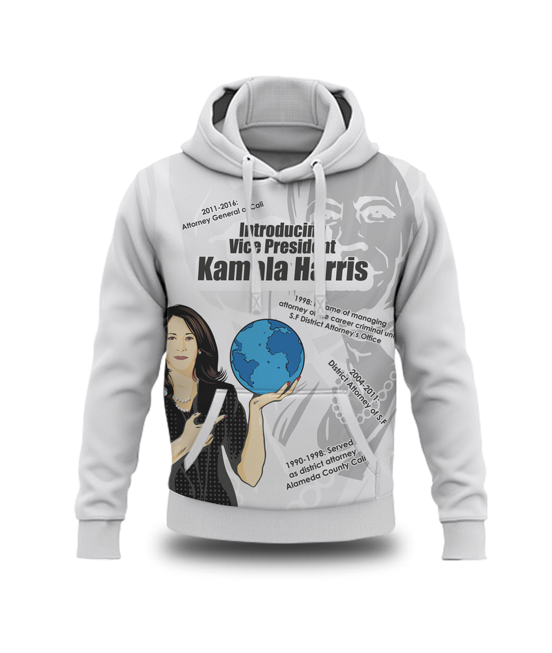 Introducing VP Kamala White Sweatshirt