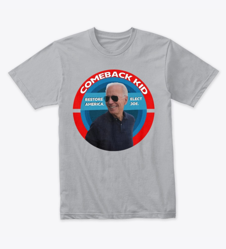 Joe Biden The Comeback Kid T-Shirt