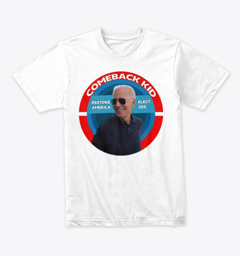 Joe Biden The Comeback Kid T-Shirt