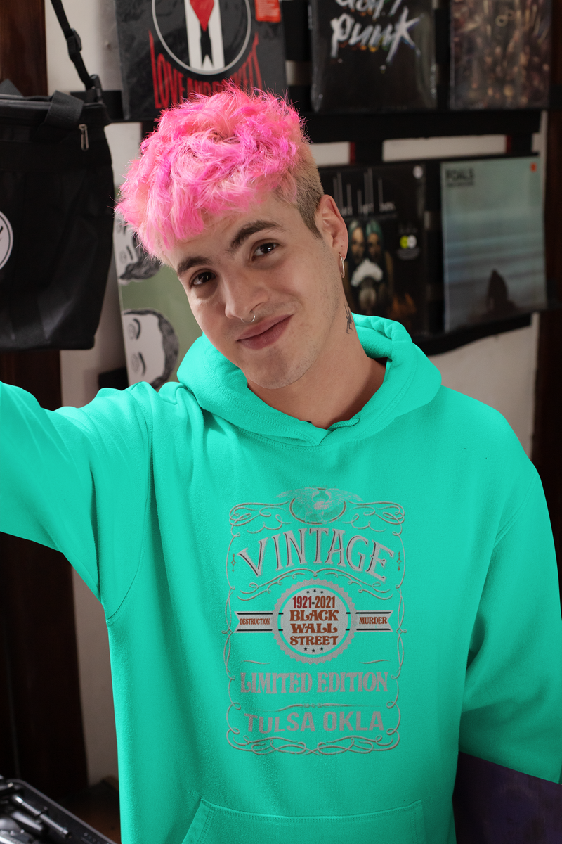 THE CENTENNIAL "BLACK WALL STREET 1921=2021" HOODIES