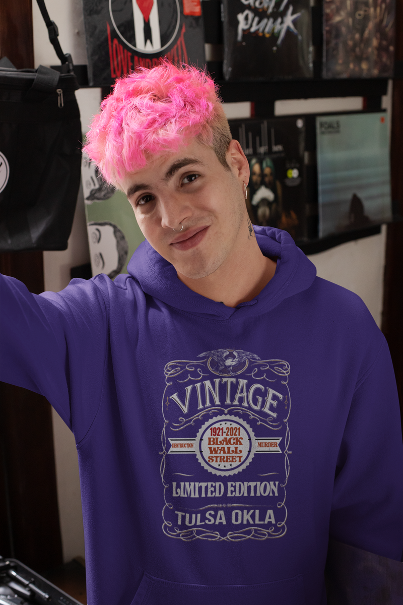 THE CENTENNIAL "BLACK WALL STREET 1921=2021" HOODIES